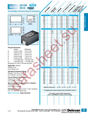 2510-08G datasheet  